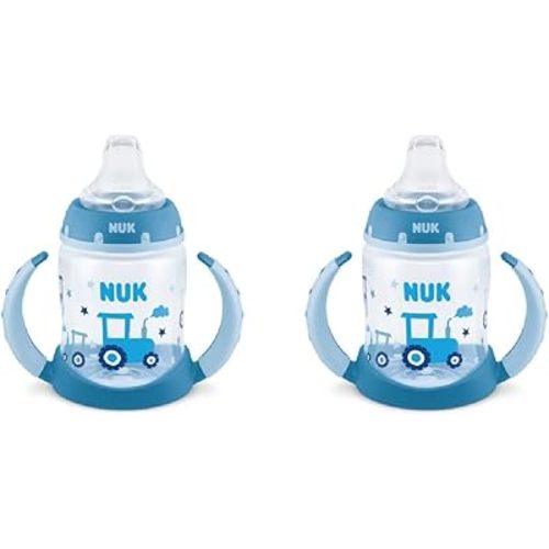 NUK Silicone Learner Cup Sea Creatures -Boys,5-Ounce (2 Count)