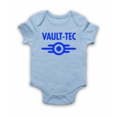 Fallout Vault-Tec Logo Baby Grow