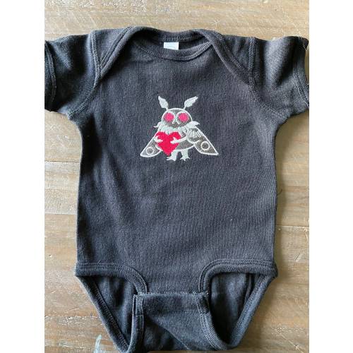 Mothman Baby Love Bodysuit