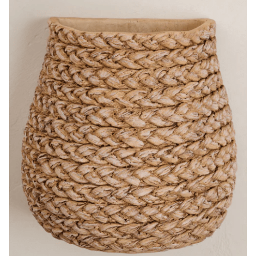 Tucker Woven Wall Planter - Small