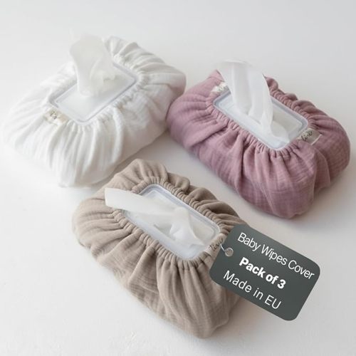 Baby Wipes Cover – Universal Size, One Size Fits All Wipes Packages (3 pack)