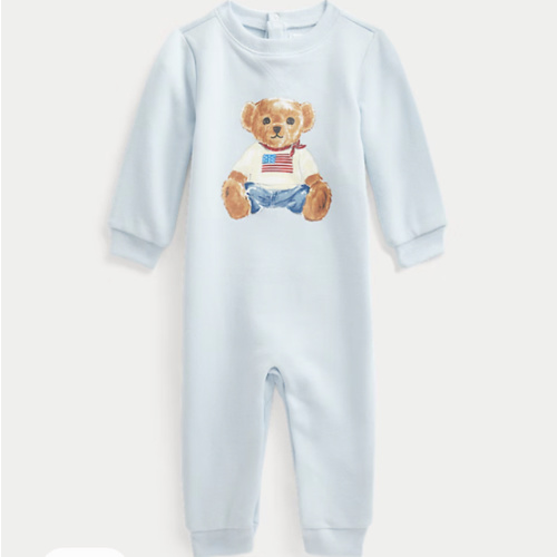 Polo Bear Fleece Coverall