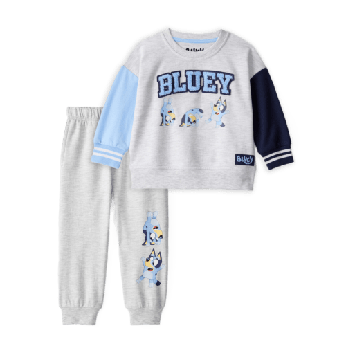Baby Boy 2-Piece Bluey French Terry Sweatshirt & Joggers Set - Grey - Carter's | Carter's