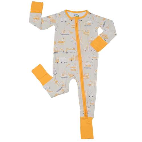 Construction Bamboo Zippy Pajamas