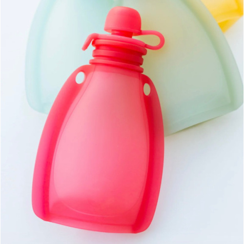Reusable Silicone Squeeze Pouches (set Of 4)