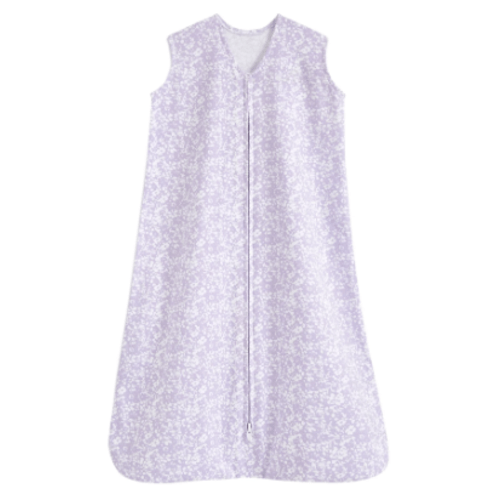 Aster Flowers Cotton Wearable Baby Blanket Medium