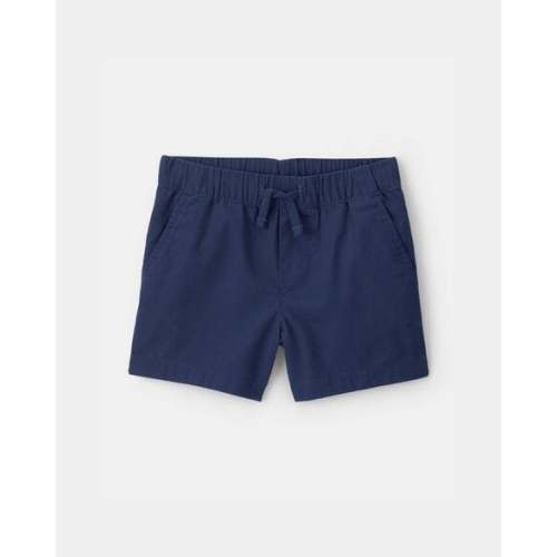 Baby Boy Canvas Shorts - Blue | Carter's