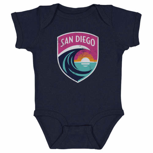 San Diego Wave FC Distressed Crest Onesie