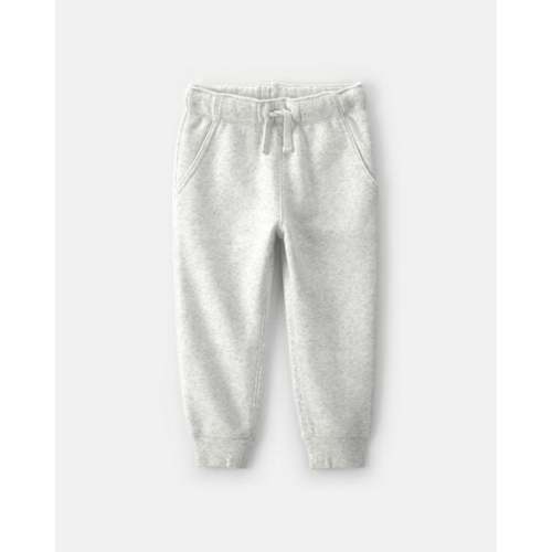 Toddler Boy Fleece Joggers - Grey | Carter's