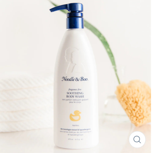 Fragrance Free Soothing Baby Body Wash – Noodle & Boo