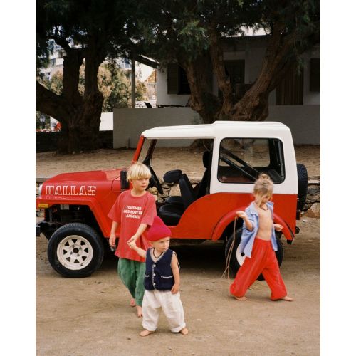little fox vest | navy