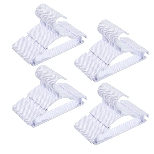 120 Pack White Baby Clothes Hangers,Kids Plastic Hangers for Closet,Toddler,Infant,Child,Newborn's Coat Hangers Ideal for Laundry and Nursery's Everyday Standard Use
