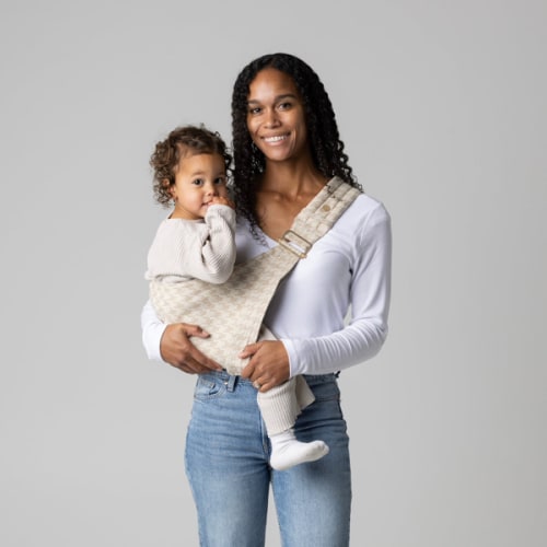 The Monarch Toddler Sling - Houndstooth – Mabē
