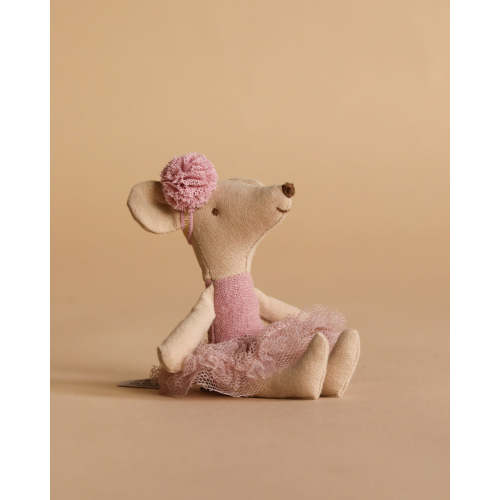 Maileg Ballerina Mouse, Little Sister - Heather