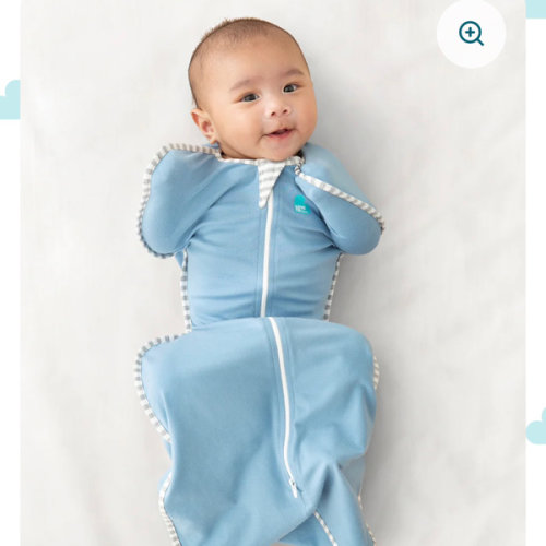 Swaddle Up™ 1.0 TOG Cotton Dusty Blue