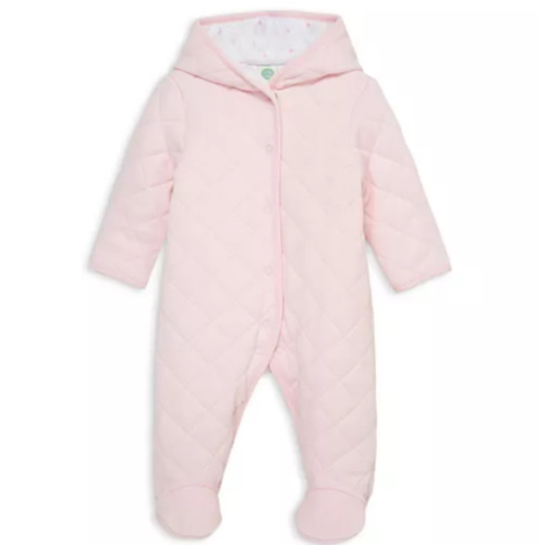Girls' Joy Quilted Pram Footie - Baby