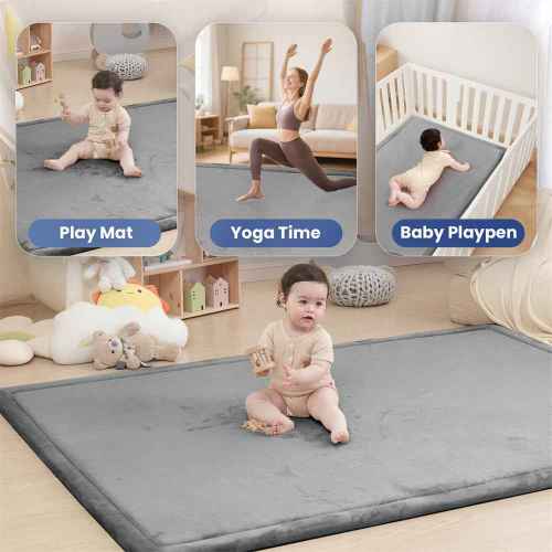 HulooSleep® 1.3" Thick Elasti-Foam™ Play Mat