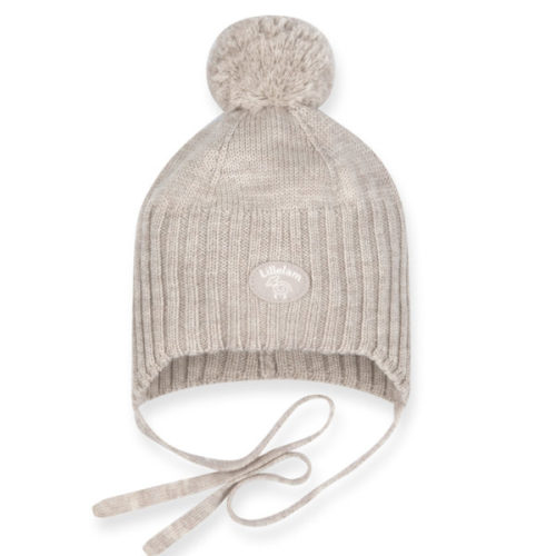Lillelam Hat Baby Nature 100% Merino | Lillelam