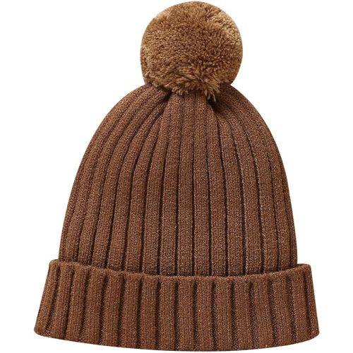 Neiwech Baby Beanie Winter Hat Infant Newborn Toddler Knitted Warm Skull Caps for Boys Girls