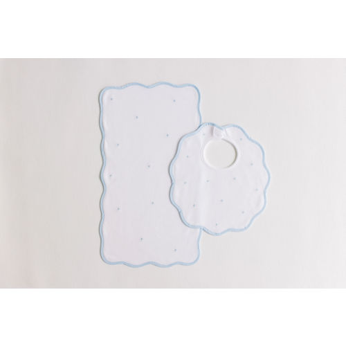 Bib & Burp – Blue Dots