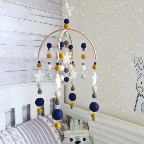 Beautiful Baby Mobile | Huge Range of All&nbsp;Natural Baby Mobiles - Tik Tak Design Co.