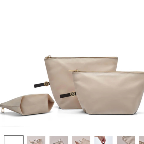 HAPP Brand Expandable Packing Pouches - Beige