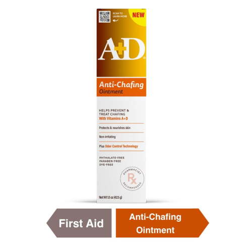 Title: A+D Anti-Chafing Ointment – Helps protect & treat skin irritation from friction or chafing – 1.5 oz.