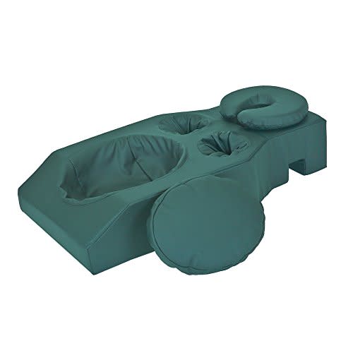EarthLite Pregnancy Massage Cushion & Headrest - Full Body Pregnancy Bolster/Ideal After Breast Surgery & Lower Back Pain