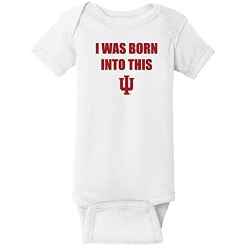 NCAA Born Into This, Team Color Infant Creeper Bodysuit, College, University