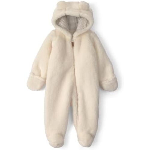 Carter's Baby 0-9 Months Hooded Sherpa Bunting Pram