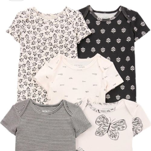 Carter's baby-girls Multi-pk Bodysuits