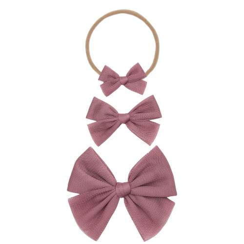 Tulle Bow - Iris