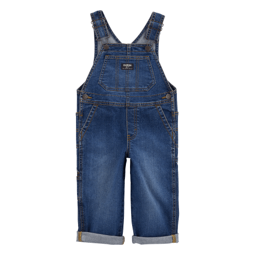 Toddler Stretch Denim Overalls - Dark Wash - OshKosh B'gosh | Carter's