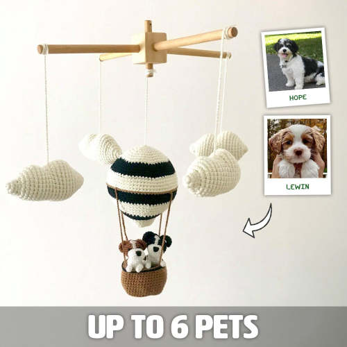 Pet Balloon | Custom Crochet Pet Nursery Baby Mobile – My Dollfy