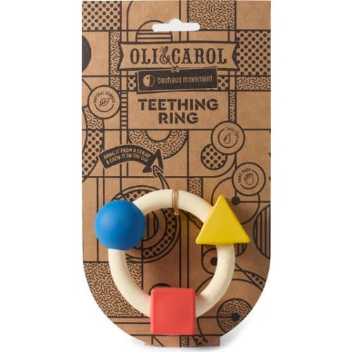 Bauhaus Movement Ring Teether