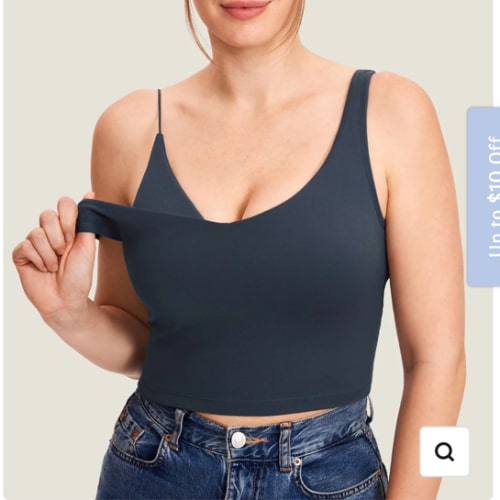 Natrelax® Nursing Crop Tank Top