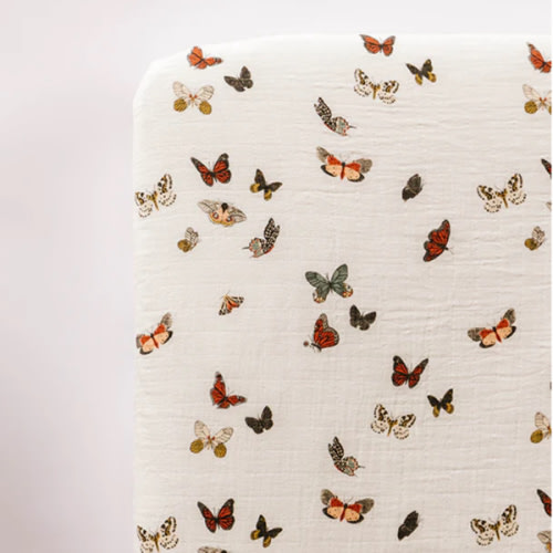 Butterfly Migration Crib Sheet – Clementine Kids