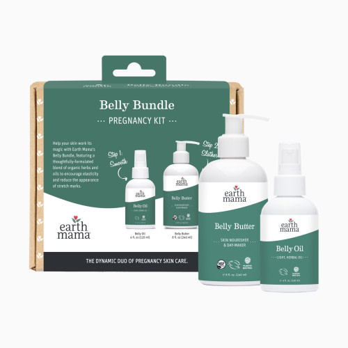 Earth Mama Belly Bundle Pregnancy Skincare Kit
