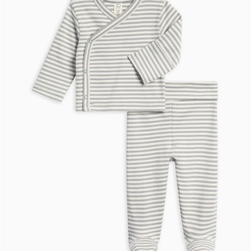 Riley 2 Piece Kimono Wrap Top and Pant Set