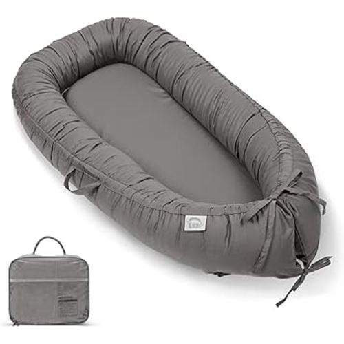 Baby Lounger, Infant Lounger for Newborn,Portable Baby Nest Cover Breathable & Soft, Newborn Essentials for Baby 0-18 Months