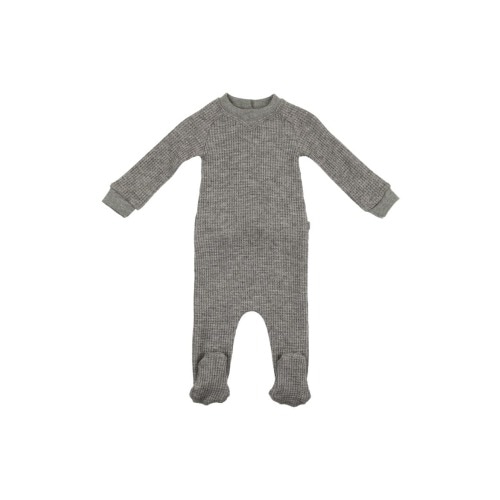 Waffle Knit Footie, 3M