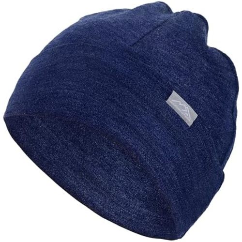 Merino Wool Beanie Kids - Unisex Cuff Wool Beanie Cap for Children - Breathable, Ideal for Sensitive Skin Winter Essential