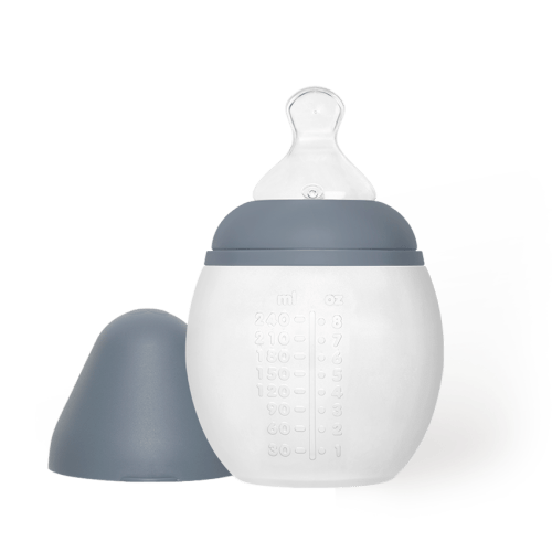 Anti-Colic Baby Bottle | 8 oz | Blue Grey | 0m+