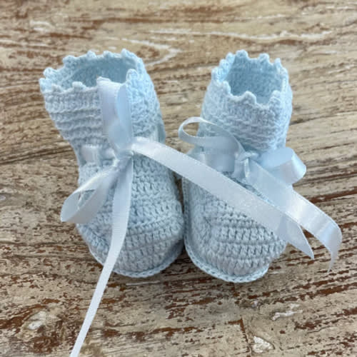 Knit Baby Booties – Caprilina