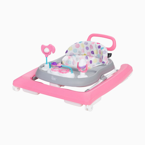 Smart Steps Trend PLUS 2-in-1 Walker with Deluxe Toys - Orbits Pink