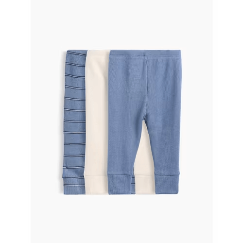Baby Pull-On Waffle Pants (3-Pack)
