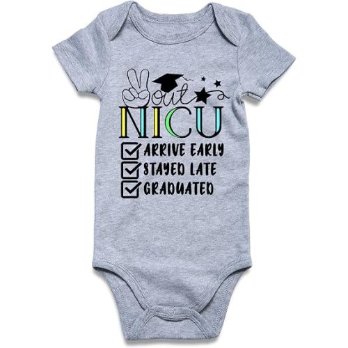 Loveternal Neutral Baby Girls Boys Cotton Romper Cute Saying Newborn Clothes 0-12 Months