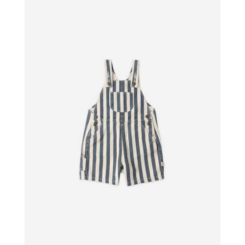 Denim Shortall Navy Stripe