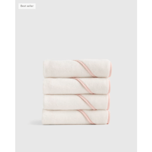 Organic Turkish Cotton Baby Hooded Towel Set 4-Pack