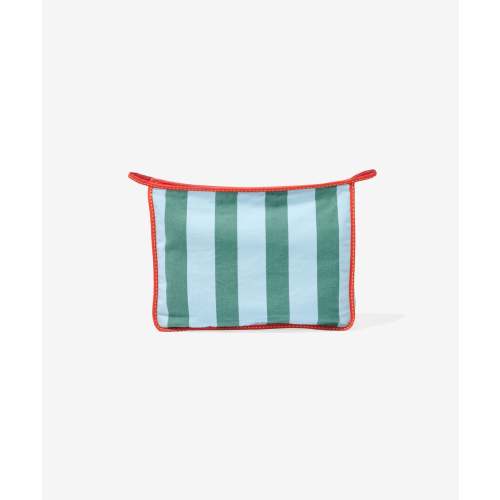 Large Zip Bag, Surf Stripe